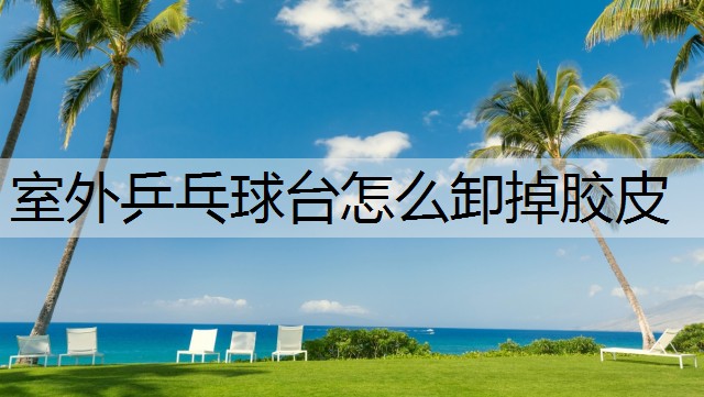 室外乒乓球台怎么卸掉胶皮