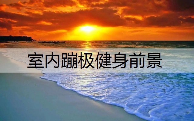 室内蹦极健身前景