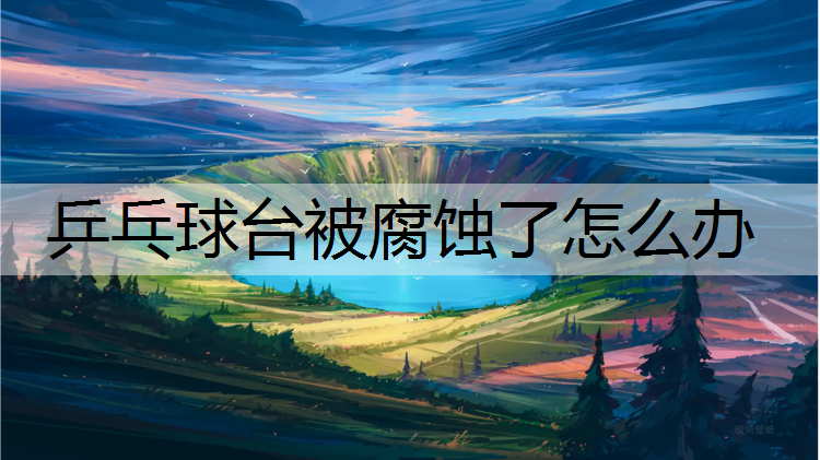 乒乓球台被腐蚀了怎么办