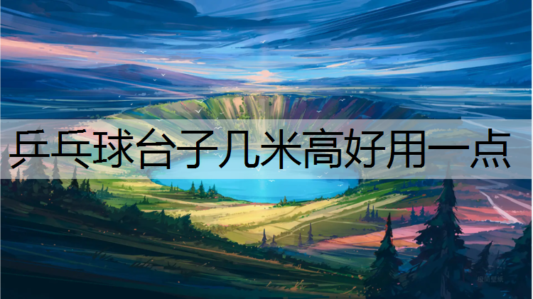 乒乓球台子几米高好用一点