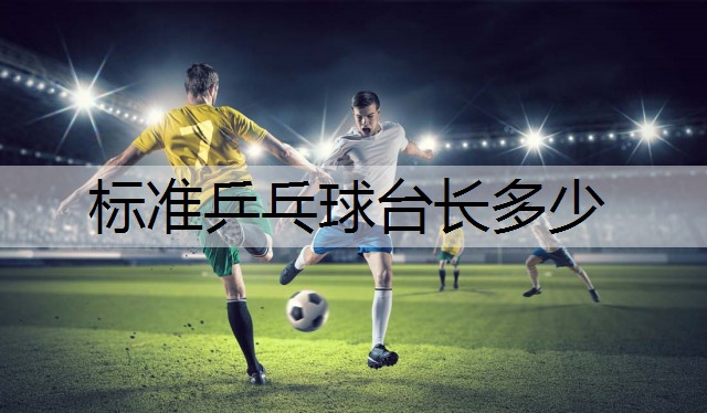 标准乒乓球台长多少