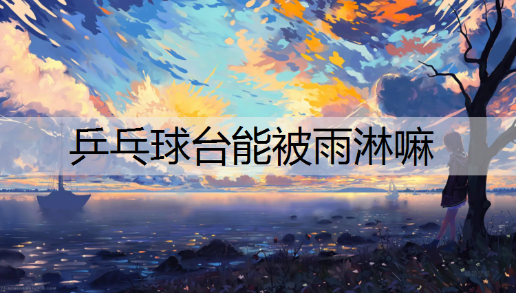 乒乓球台能被雨淋嘛