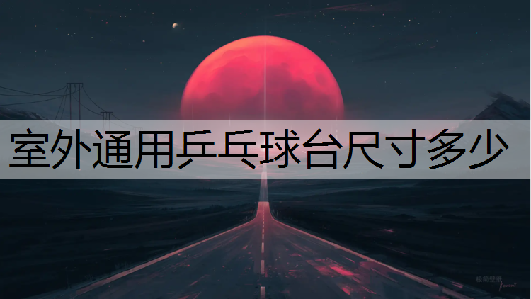 室外通用乒乓球台尺寸多少