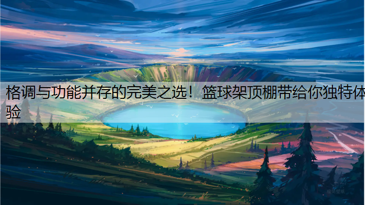 格调与功能并存的完美之选！篮球架顶棚带给你独特体验